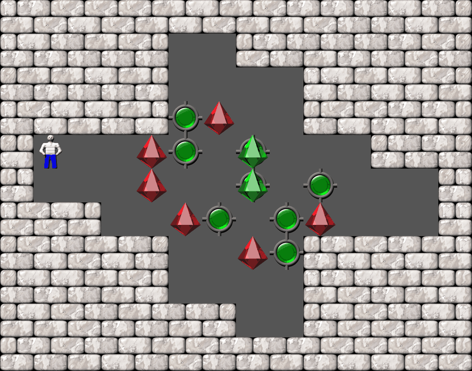 Сокобан More Bugs collections уровень 123